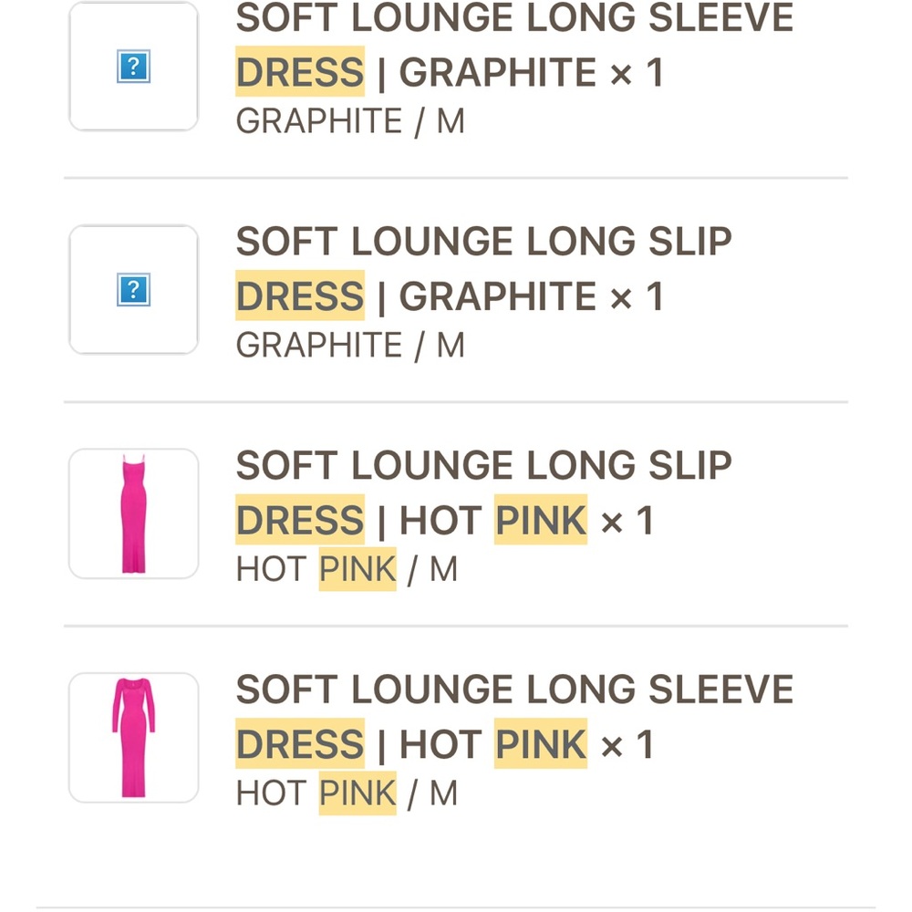 NWT Skims Soft Lounge Long Sleeve Maxi Dress in Hot Pink Size Medium - Picture 12 of 12